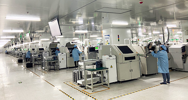 SMT整線設備車間